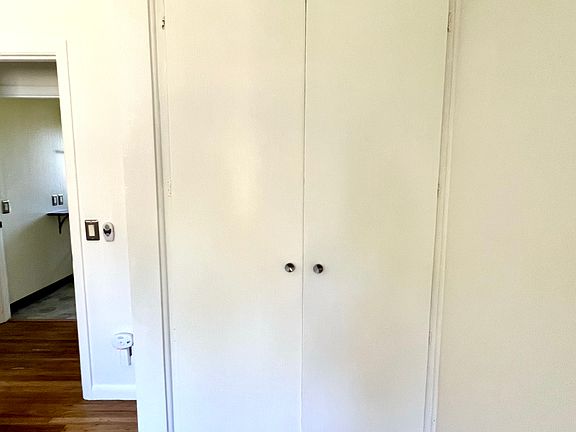 Smaller bedroom closet