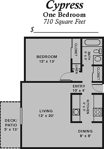 Floor plan Cypress