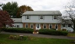 Custom Colonial with Circular driveway 