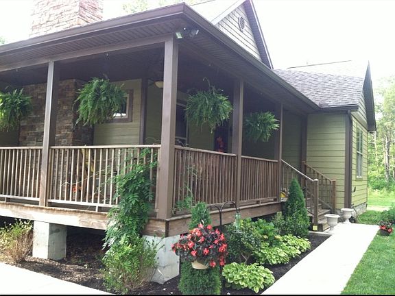 Wrap around front porch