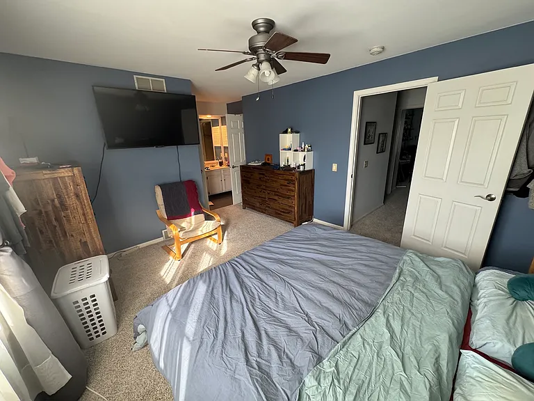 master bedroom wide view