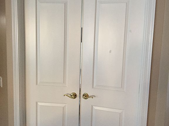French doors to Den