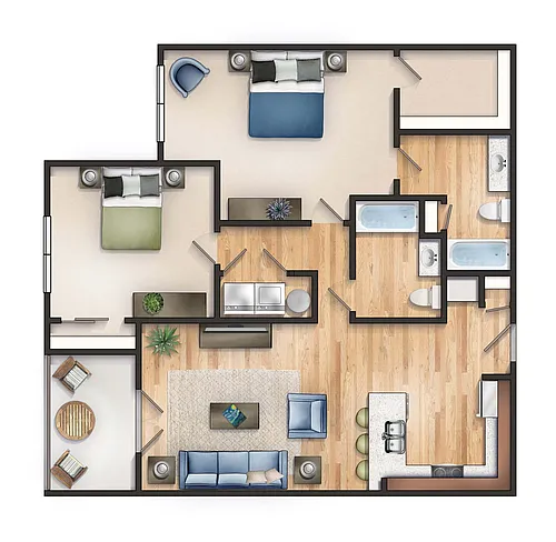 Floor plan The Wendover