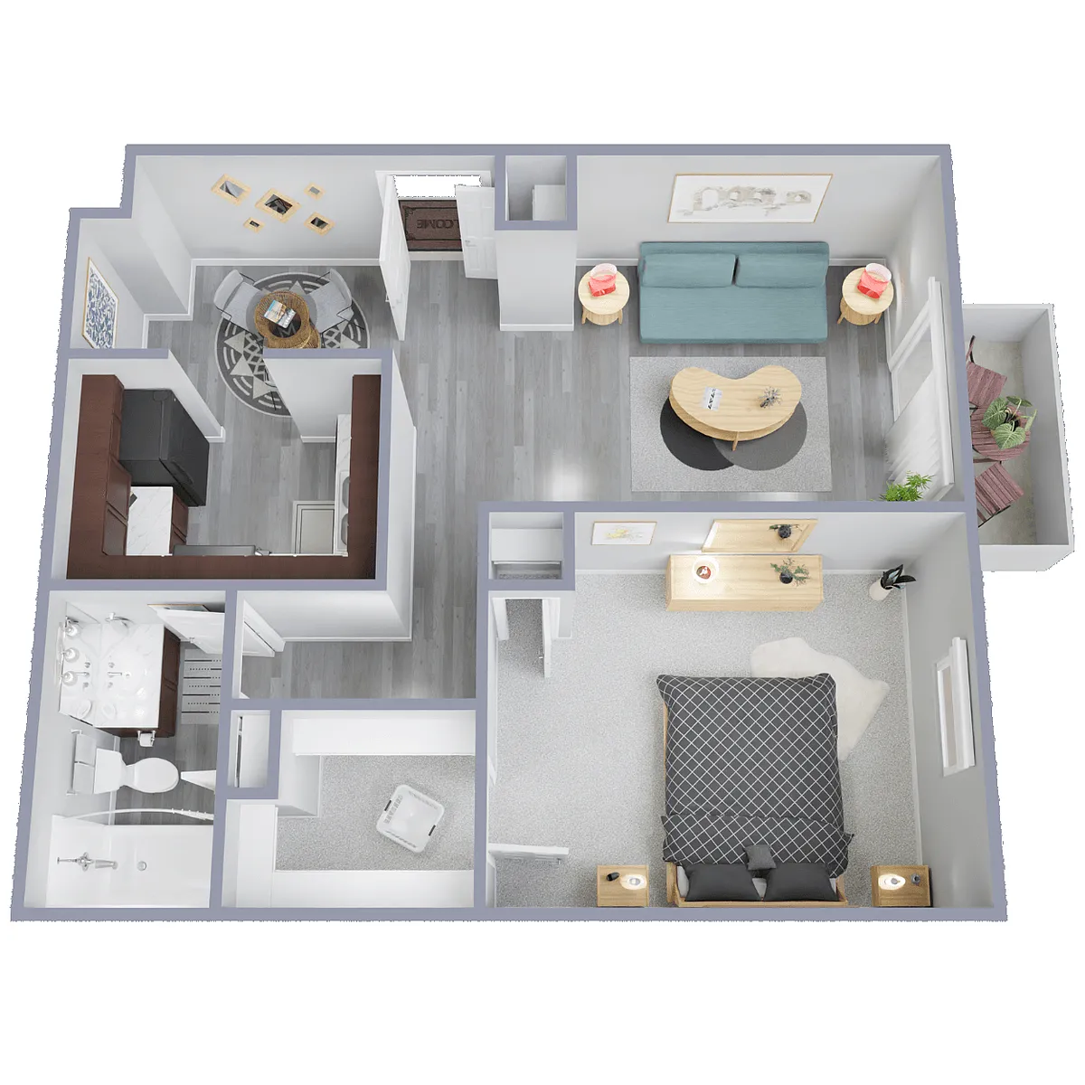 Floor plan Doheny