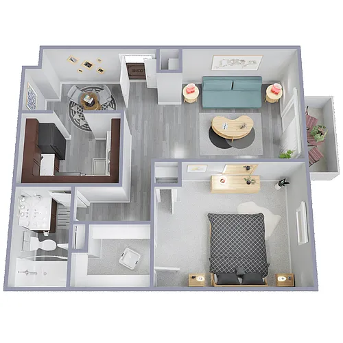 Floor plan Doheny