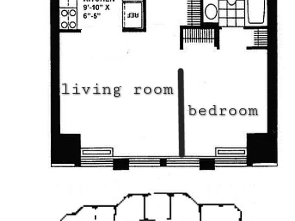 2nd image of 150 W 56th St APT 3511