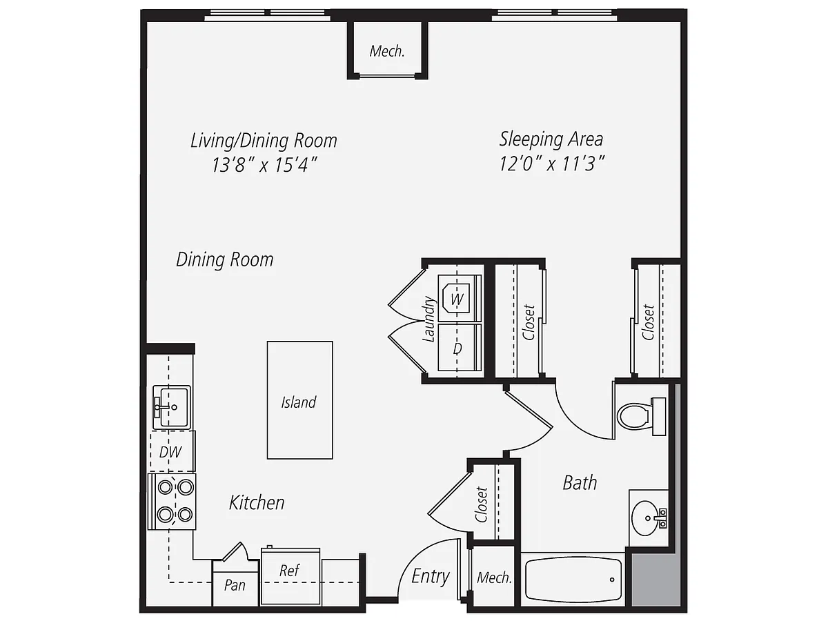 Floor plan S1P