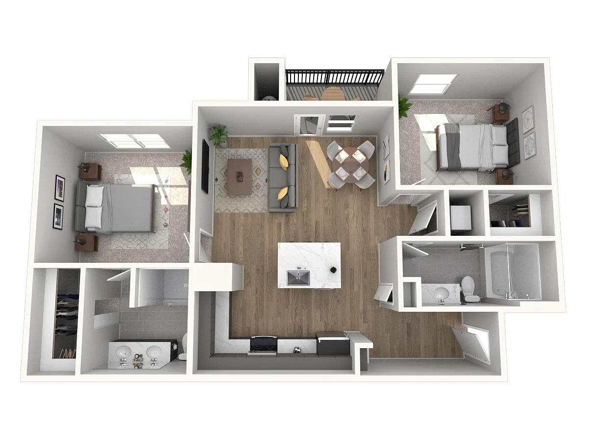 Floor plan B1