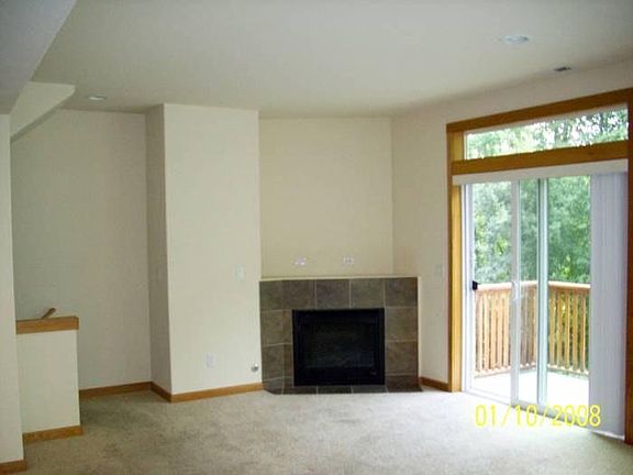 Gas Fireplace in Family Room