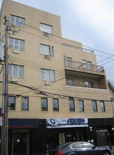 Front of the building