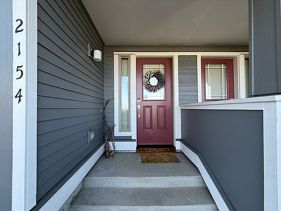 Front porch and door.