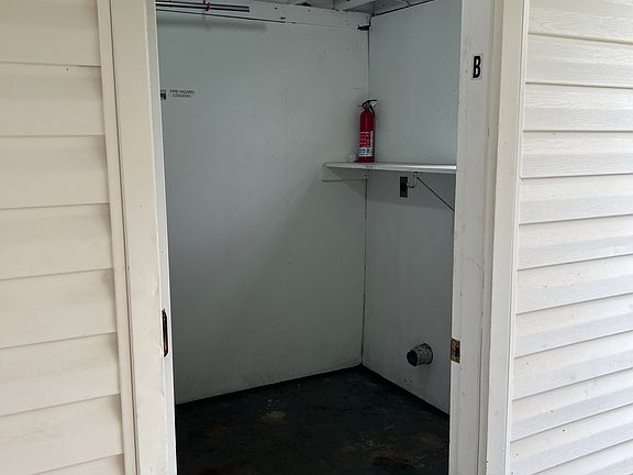 Washer Dryer hookups in Utility Room located under carport