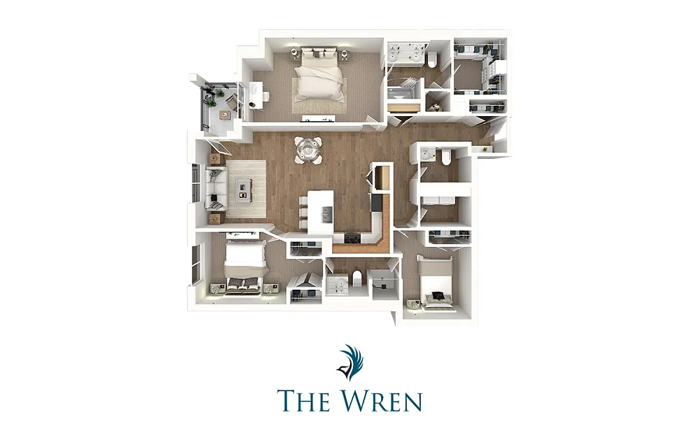 Floor plan Westminister - The Wren