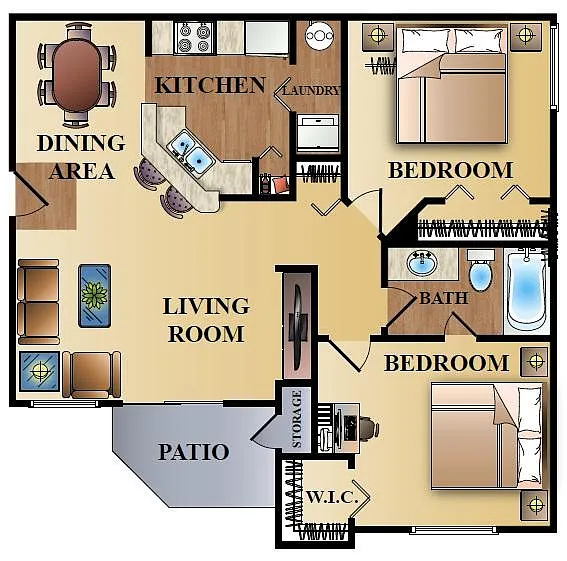 Floor plan B2