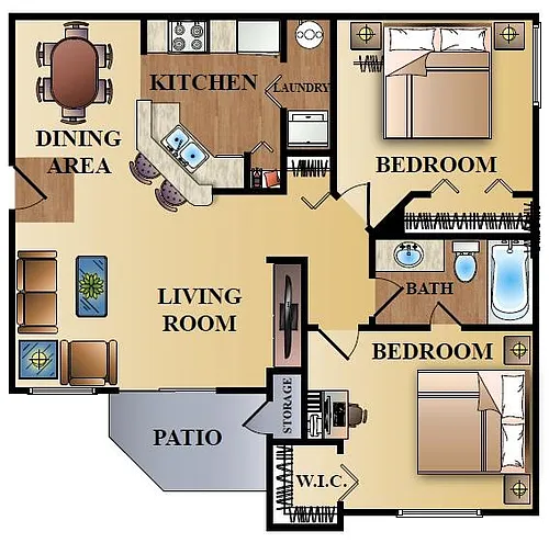 Floor plan B2
