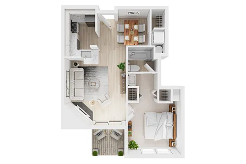 Floor plan Studio- Special Included