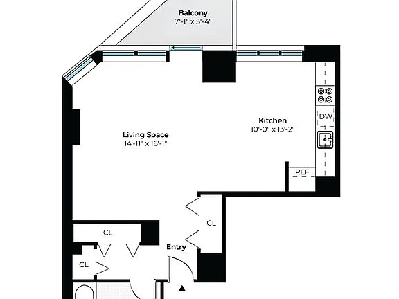 2nd image of 1991 Broadway APT 8C