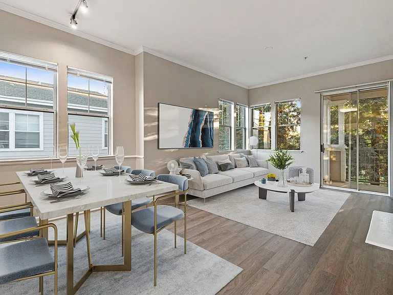 Open-concept floor plans with design flexibility