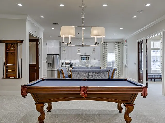 Club Room with Demonstration Kitchen