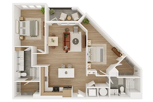 Floor plan B3