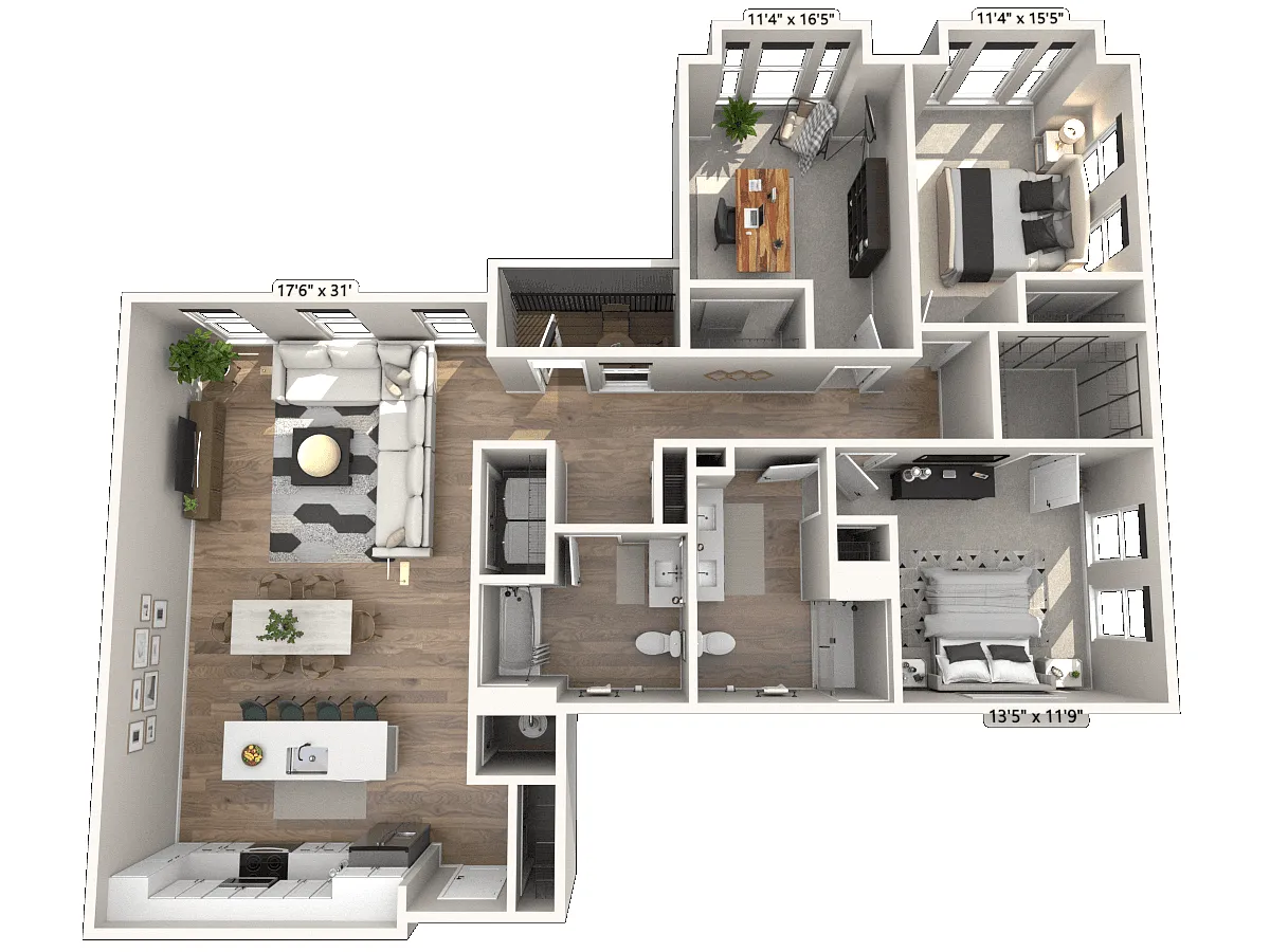 Floor plan D12