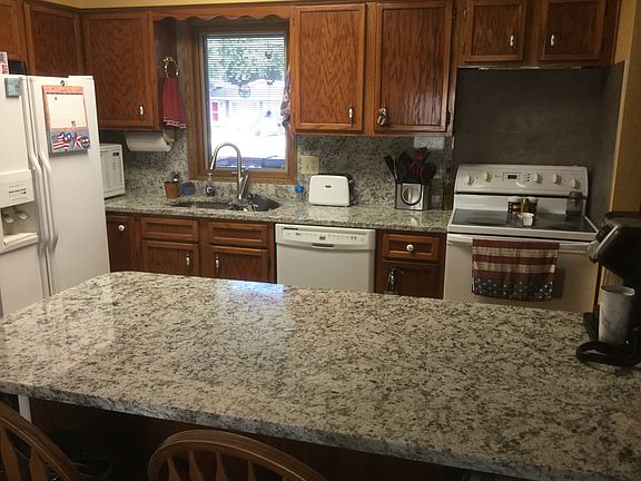 Granite counters/backsplash