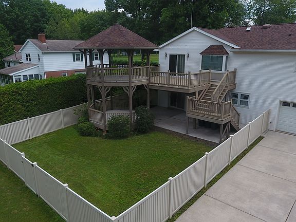 Gazebo and back yard