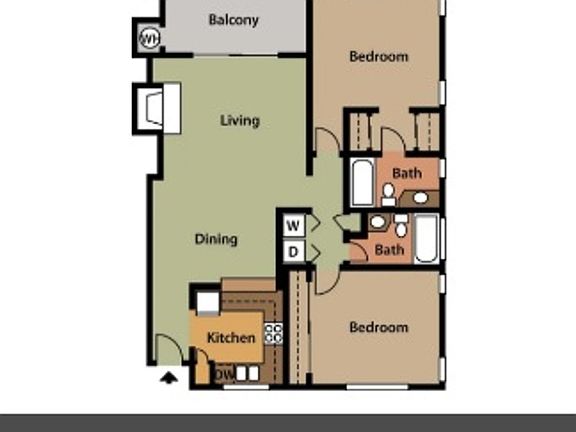 2nd image of 17251-17257 W Bernardo Dr #107