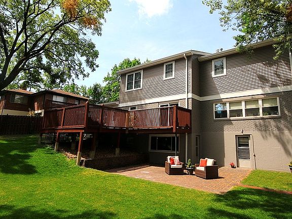 Back yard patio and deck