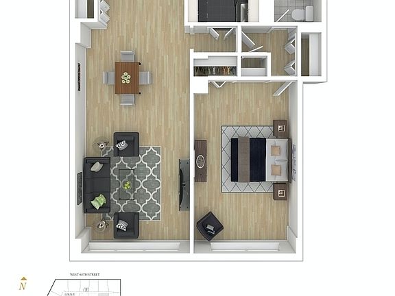 3rd image of 20 W 64th St #23S