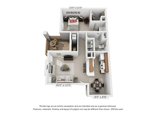 Floor plan Edelweiss