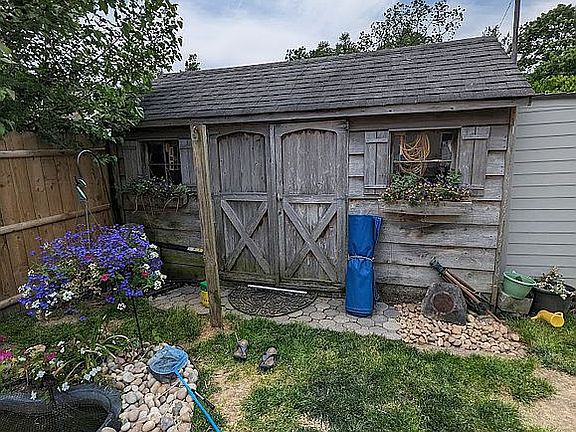 spacious shed