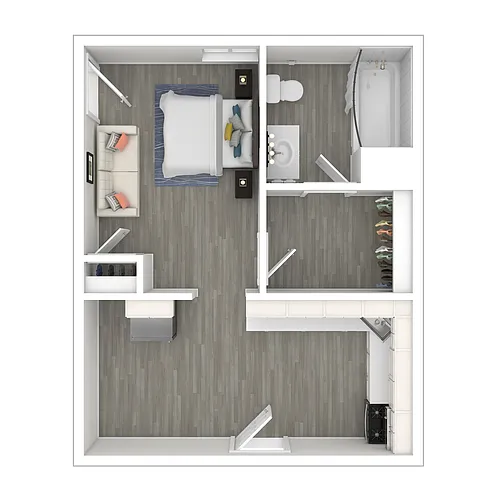 Floor plan Studio