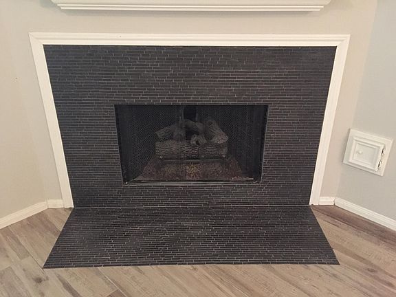 Working fireplace