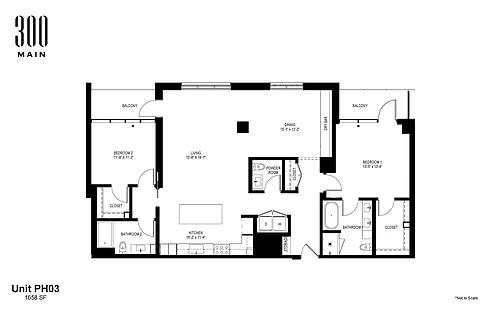 Floor plan PH3