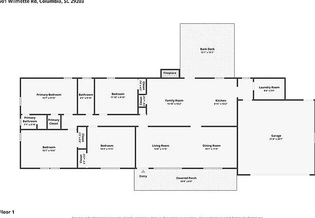 4 bed, 2.5 bath, 1802 sqft, $1,695 — Photo 2
