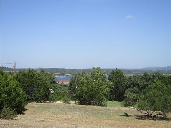 Standing in the middle of the lot, check out this view of Lake Travis and the Texas Hill Country!