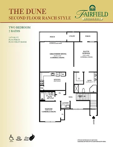 Floor plan The Dune