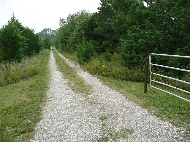 1/3 of a mile or so entry drive.