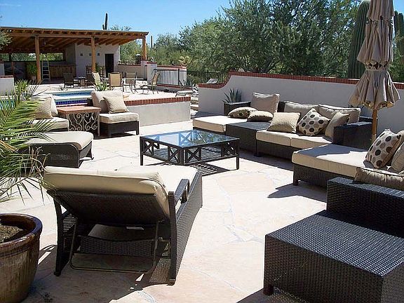 West patio
