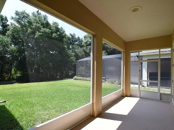 Screened patio