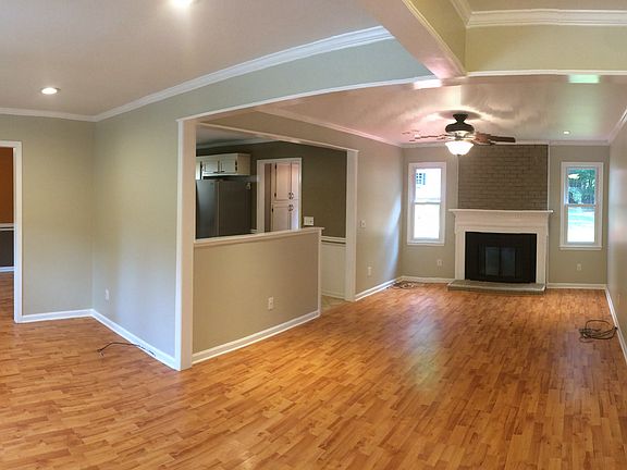 Foyer and open main living