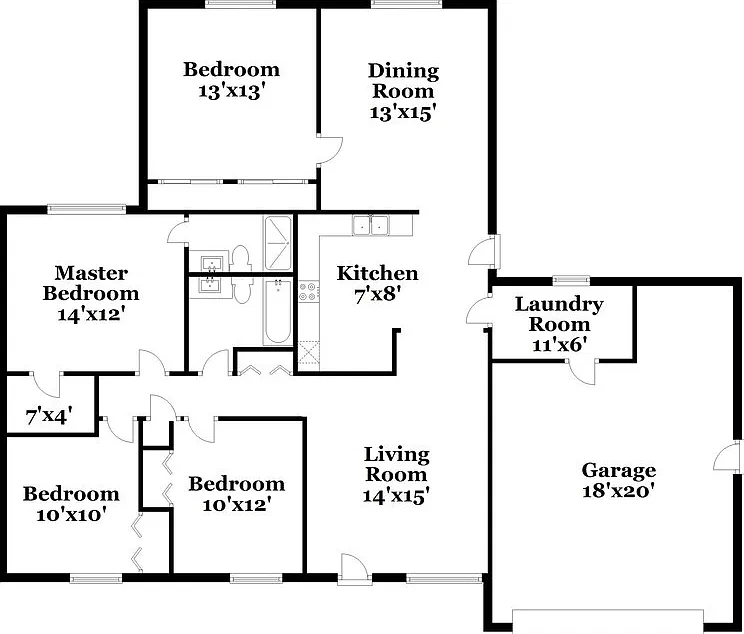 4 bed, 2.0 bath, 1604 sqft, $2,700 — Photo 2