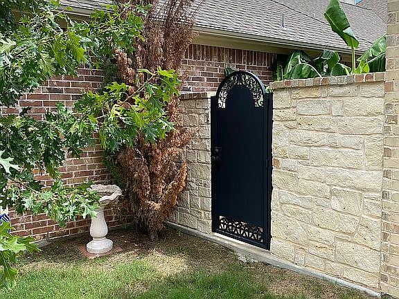 Back gate 