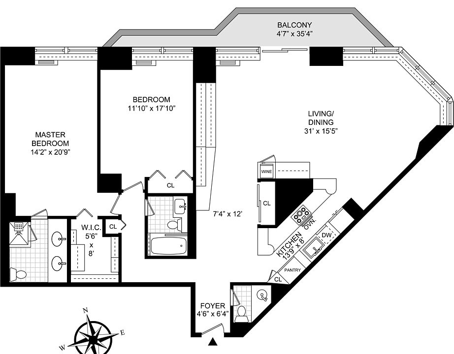 1st image of 240 E 47th St APT 20C