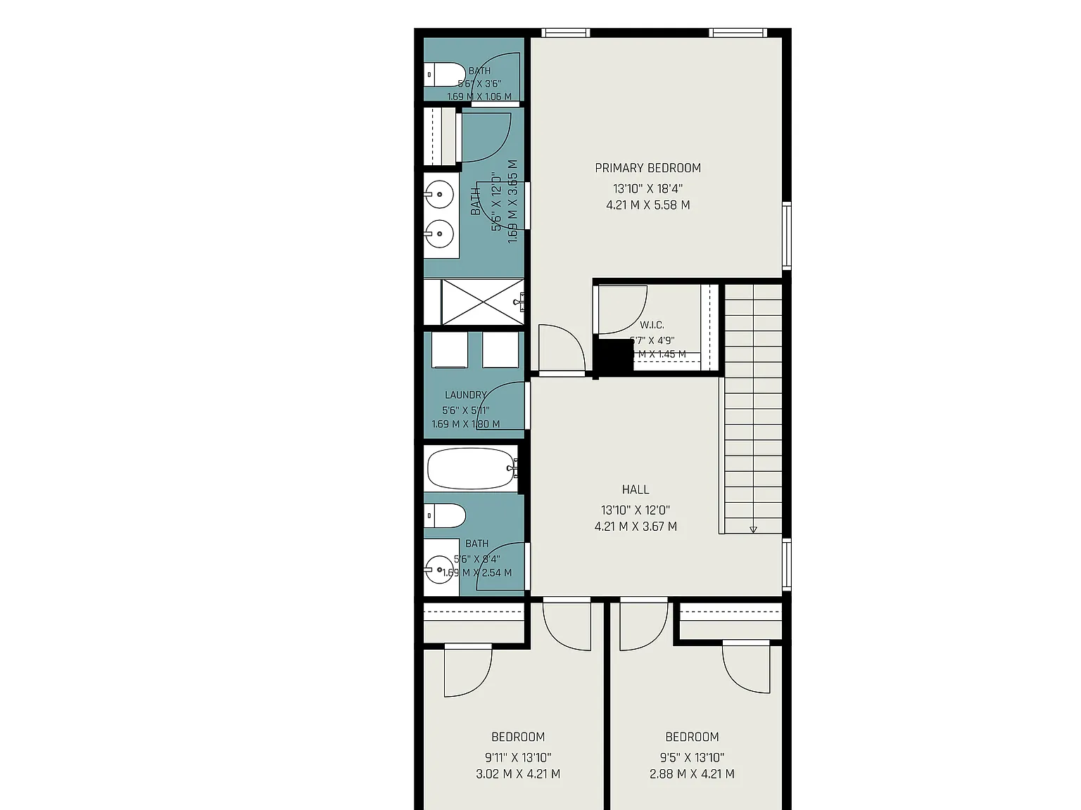 3 bed, 2.5 bath, 1600 sqft, $1,895 — Photo 4