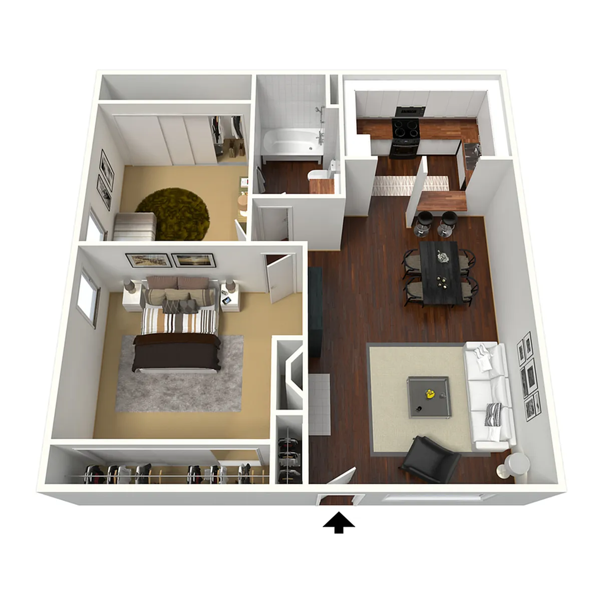 Floor plan B1