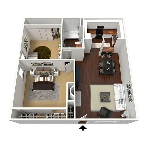 Floor plan B1