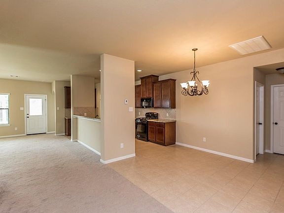 This view is from your foyer looking into the dining room and kitchen with the living room over to your left.