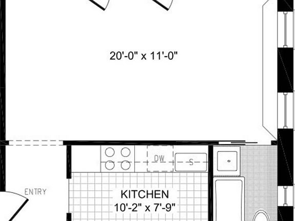2nd image of 253 W 16th St #2D1